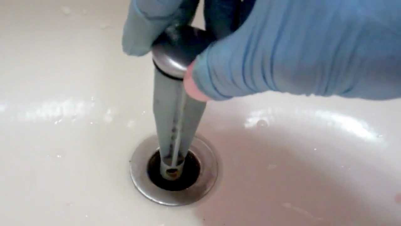 How to Remove Stopper From Bathroom Sink