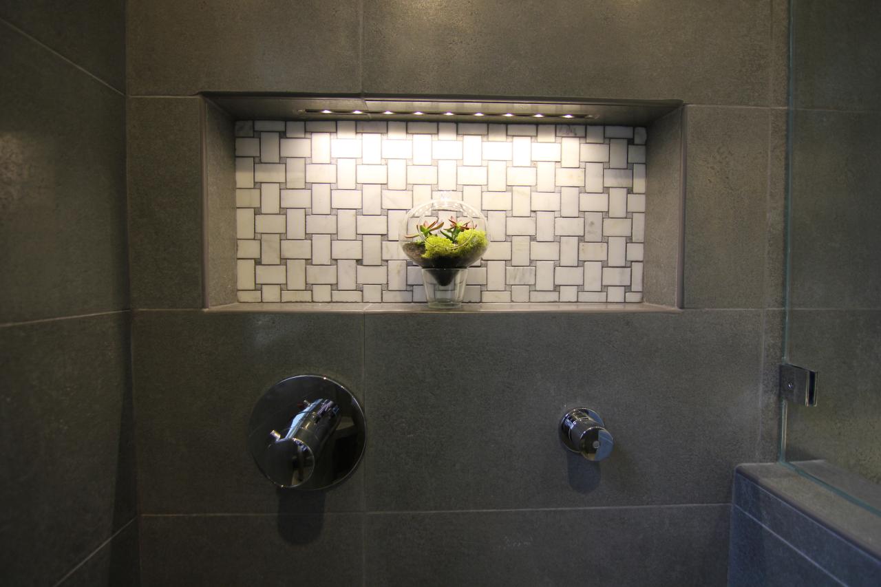 How to Tile Shower Niche Without Bullnose