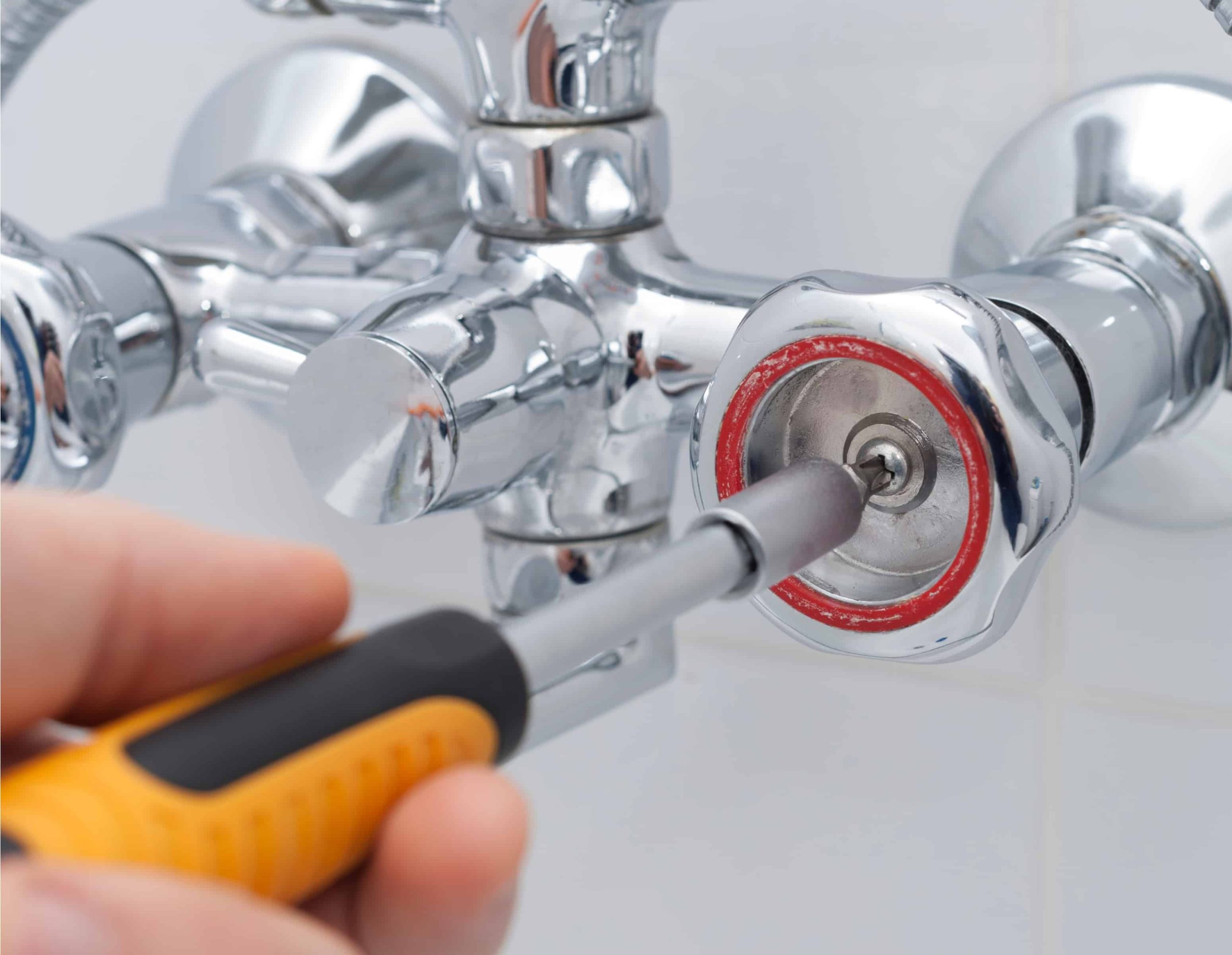 How to Replace a Two-Handle Bathtub Faucet