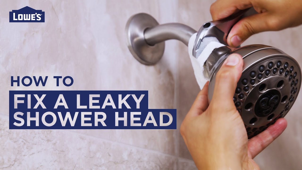 Fix a Dripping Shower Head