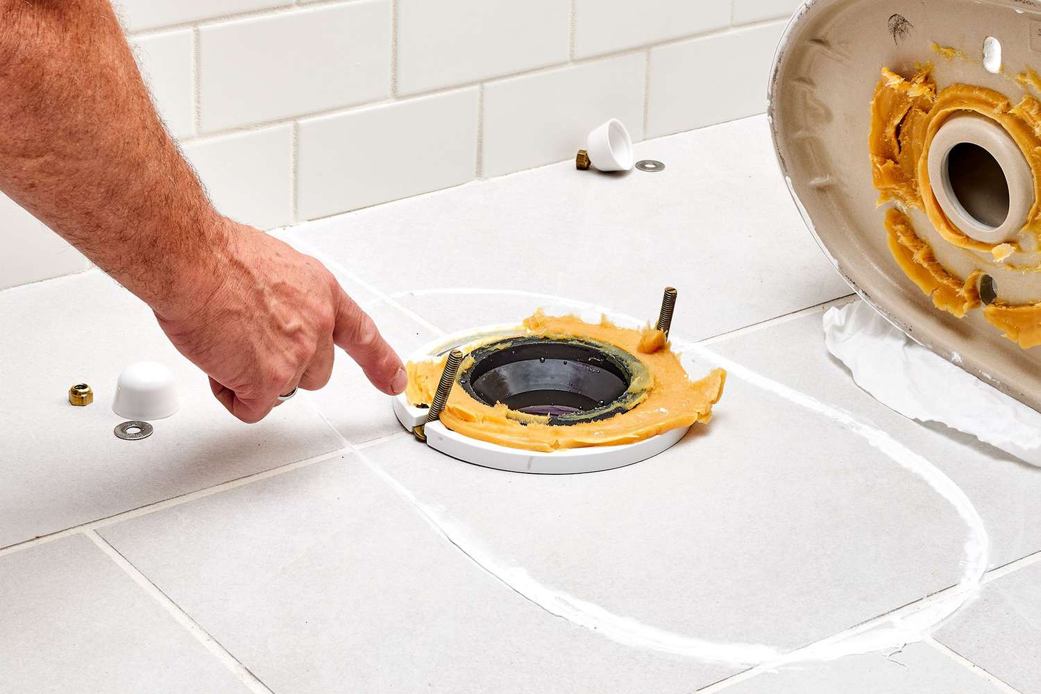 Replace Wax Ring on Toilet